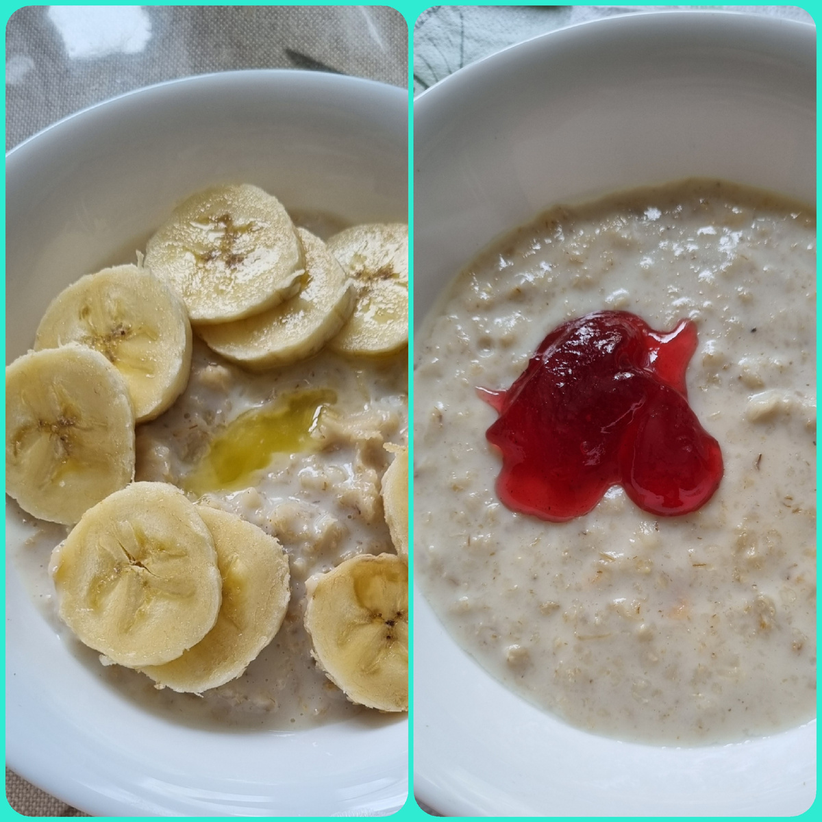 Каши не люблю) Мой максимум- гречка с молоком) Но иногда утро начинается с овсянки. Только не быстрого приготовления овления из пакетика, а из цельного голозерного овса без глютена (надеюсь вв не врёт, и она точно без глютена). Обязательно с чем-то: банан, джем)