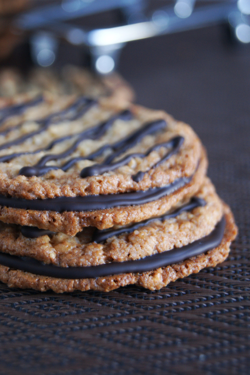 Фото автора. Шведское овсяное печенье