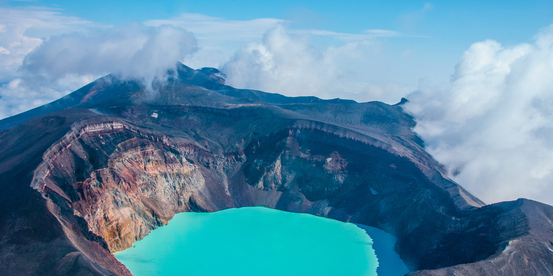 📸 Фото дня: Кислотное озеро на Камчатке