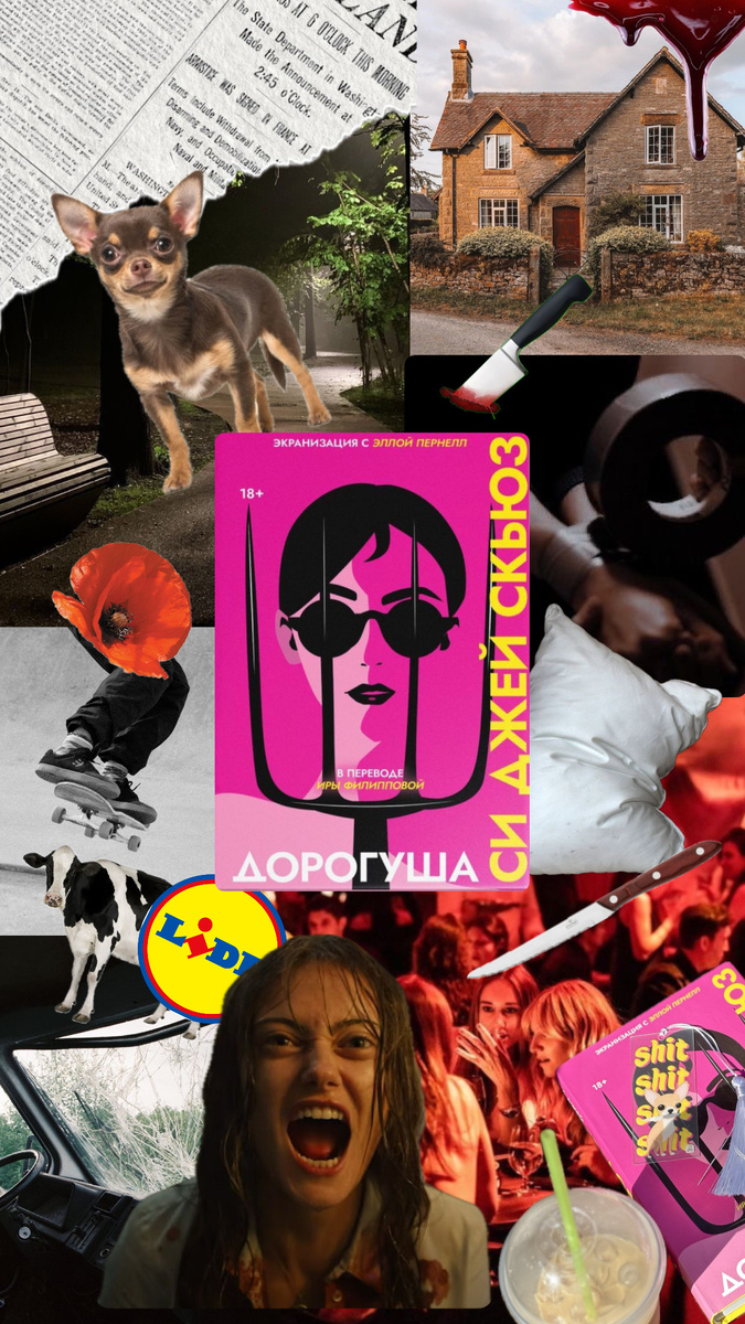 Ежемесячный коллаж с любимой книгой!