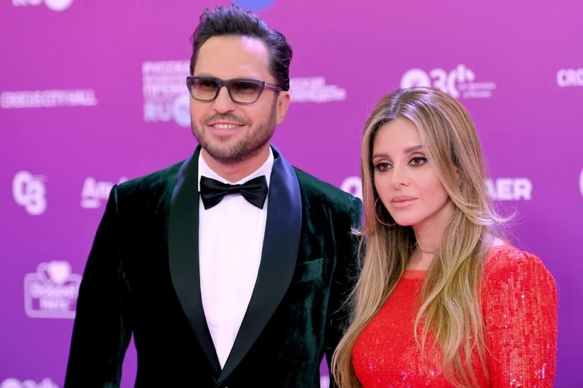    Александр Ревва с женой Анжеликой.