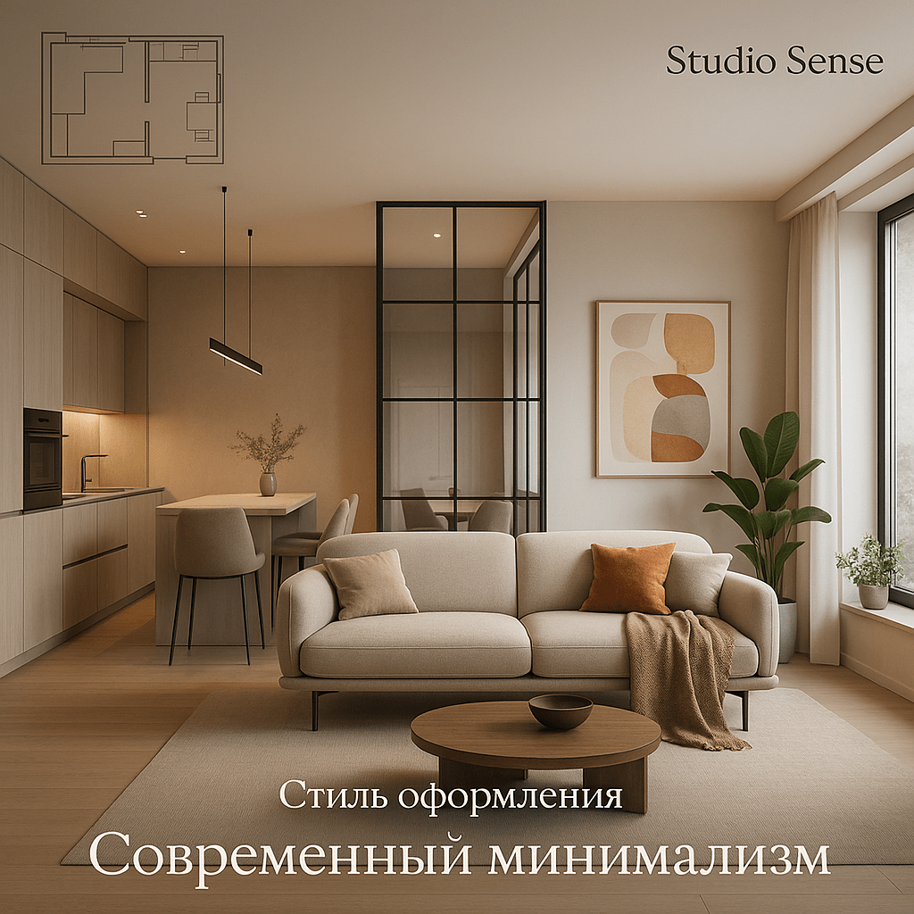    Как организовать открытую зону в квартире Keri