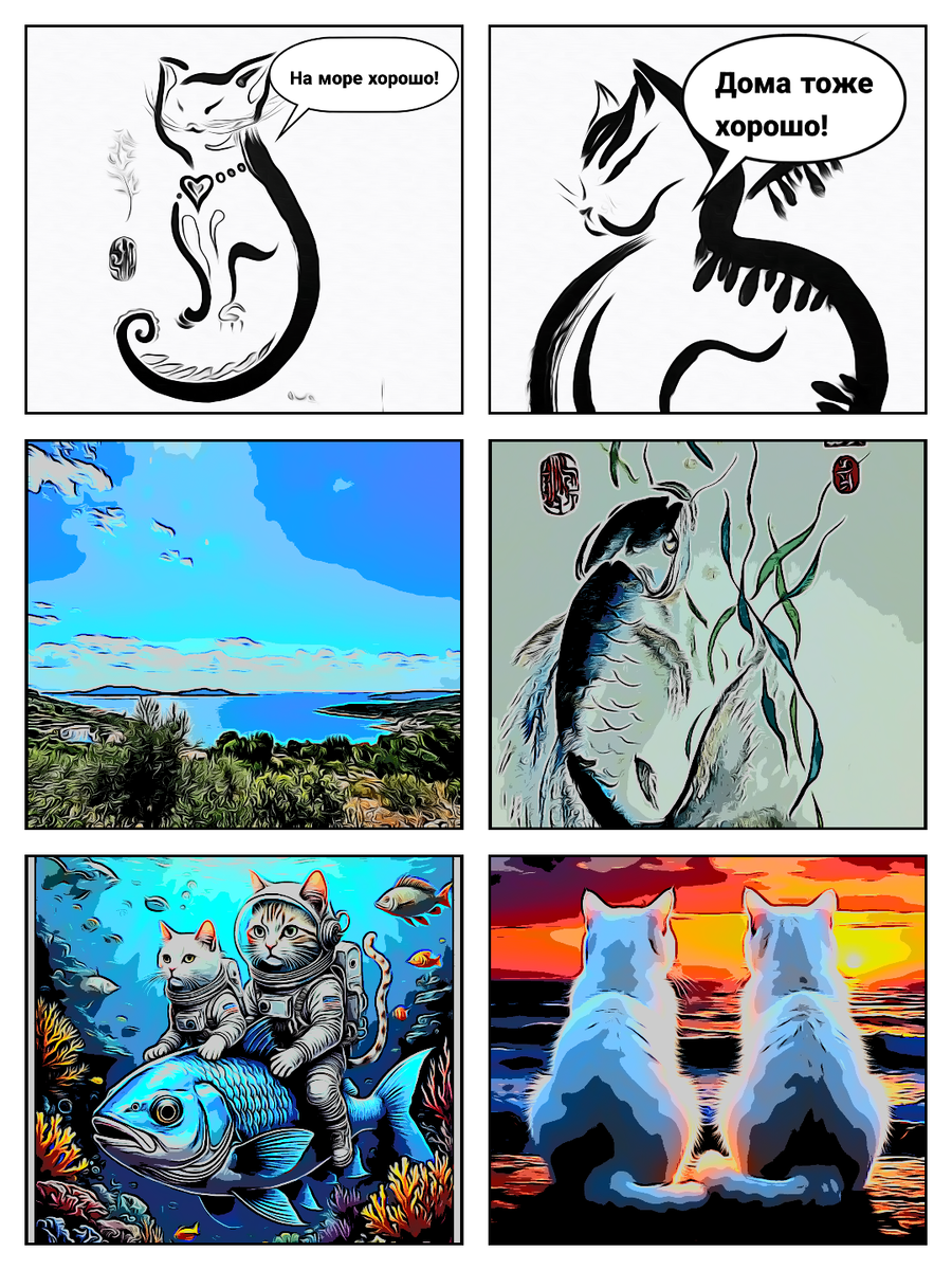 Авторский комикс.