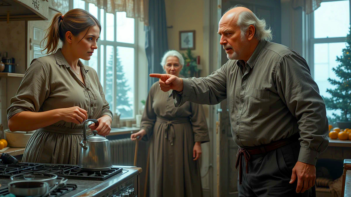 — Ты мне больше не жена! — орал он перед Рождеством