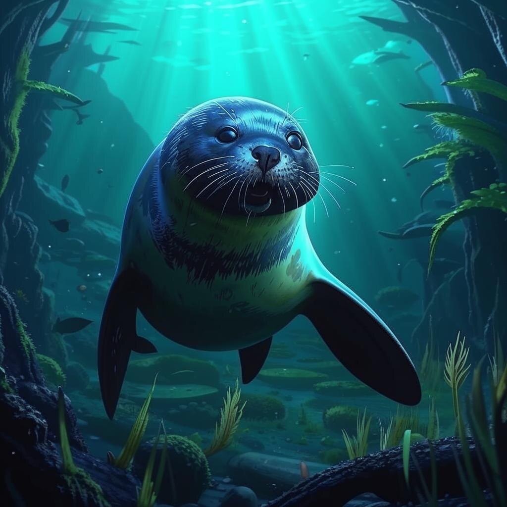 Моначопис Понтик: как один маленький тюлень победил судьбу в изоляции.