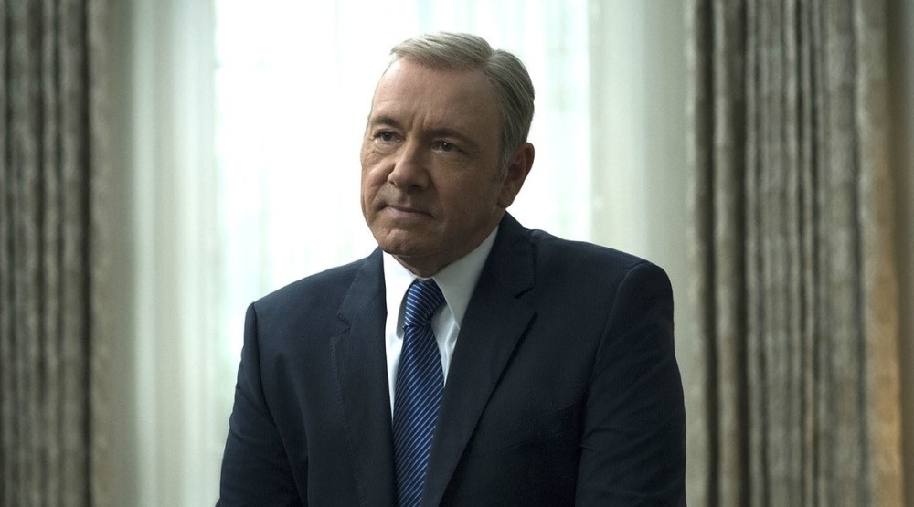     Кевин Спейси, кадр из сериала «Карточный домик» (2013-2018)