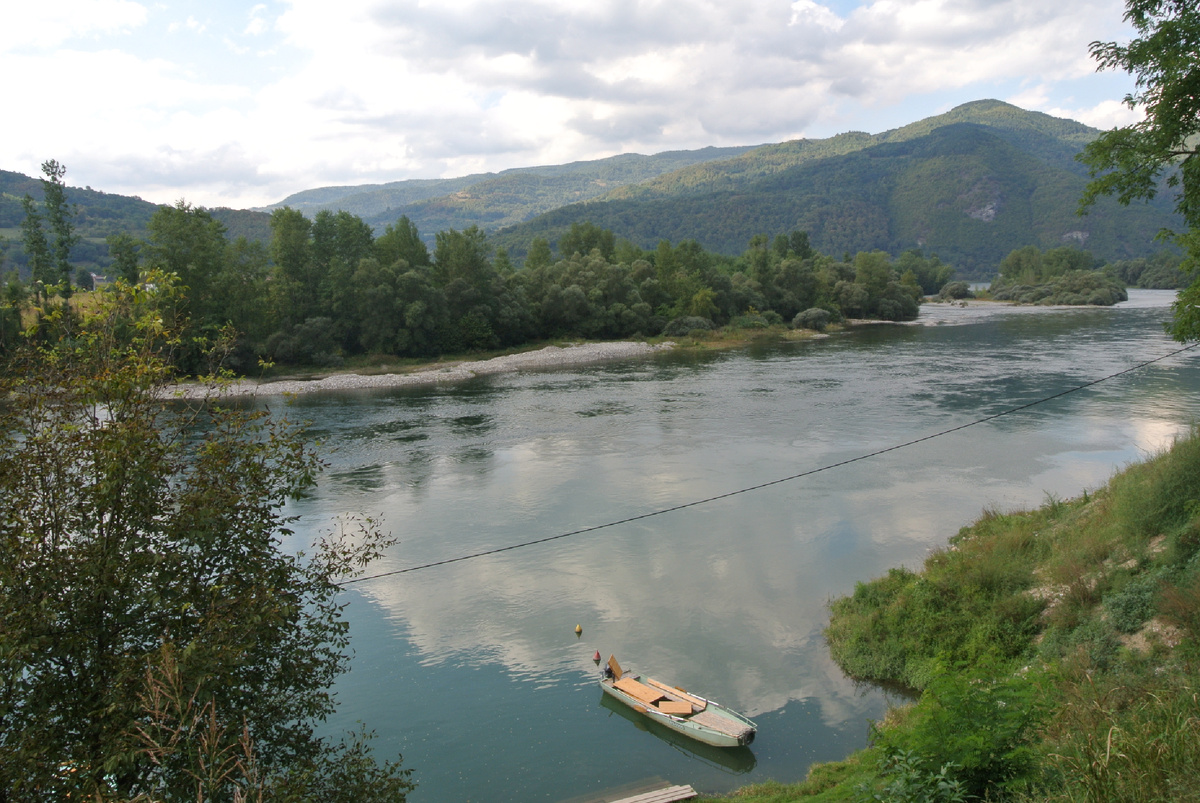 Река Дрина, Западная Сербия - фото автора 