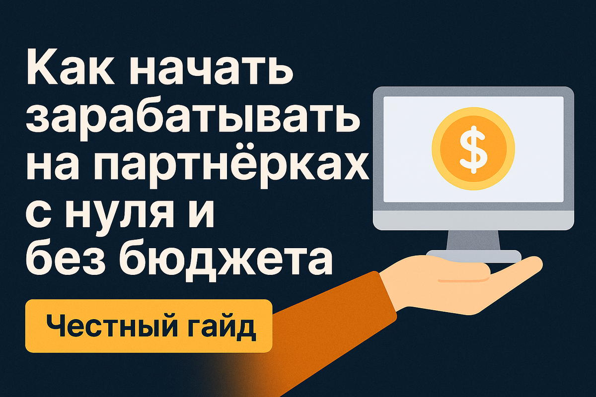 Заработок на партнерках в интернете