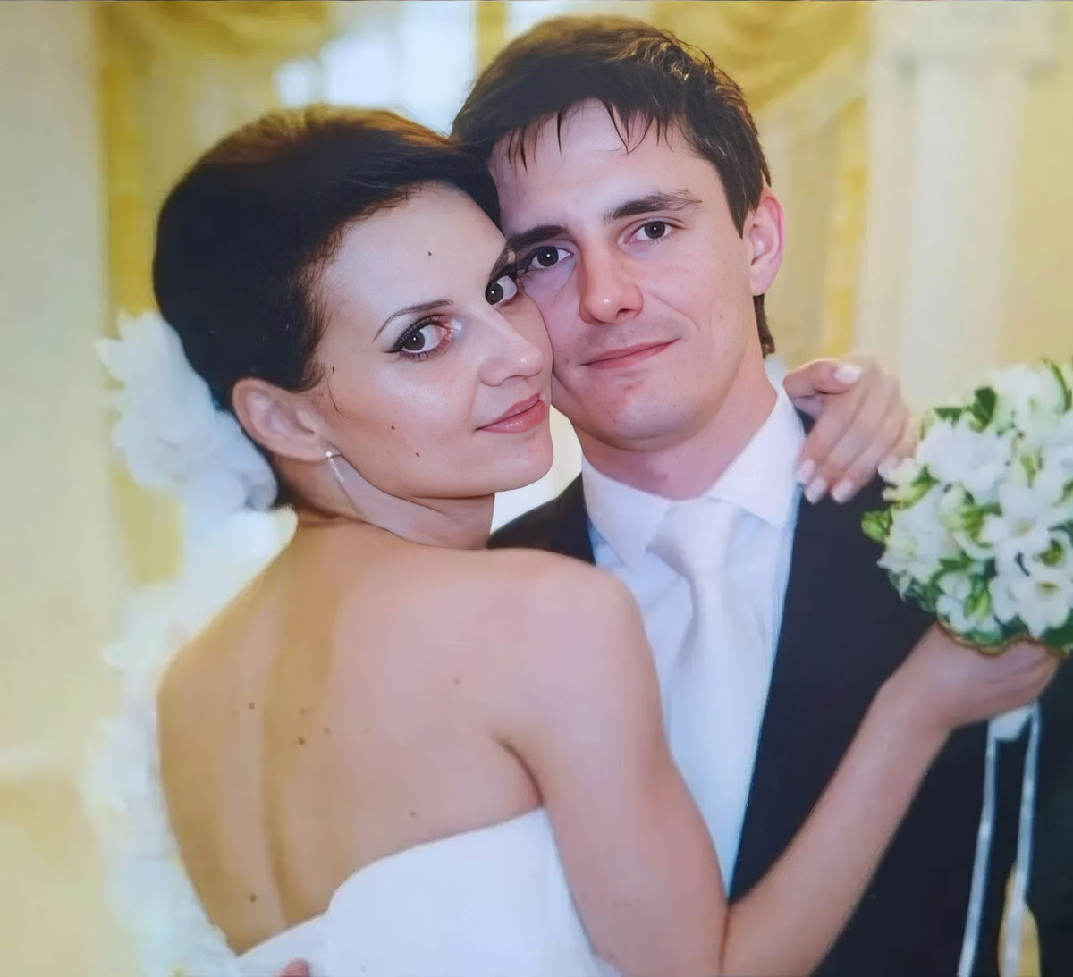 Дмитрий Паламарчук и Инна Анциферова кадр со свадьбы