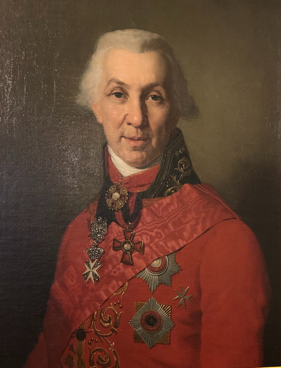 Владимир Боровиковский. Портрет Державина. 1811. Национальный музей А.С. Пушкина. 