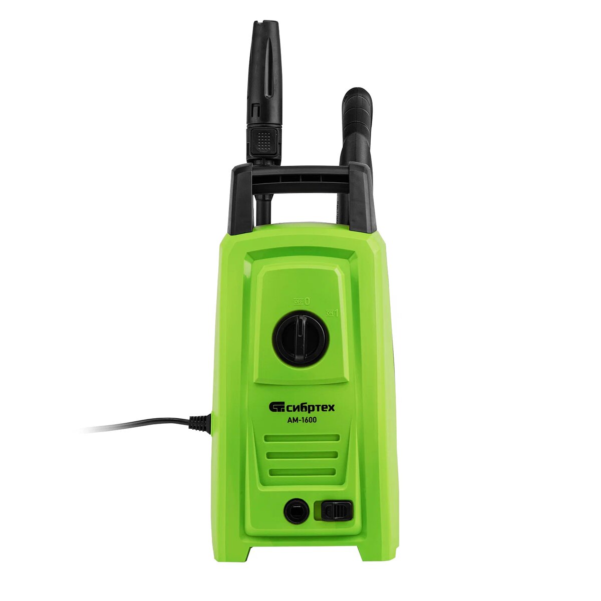 По дизайну СИБРТЕХ АМ-1600 напоминает младшие модели немецких производителей