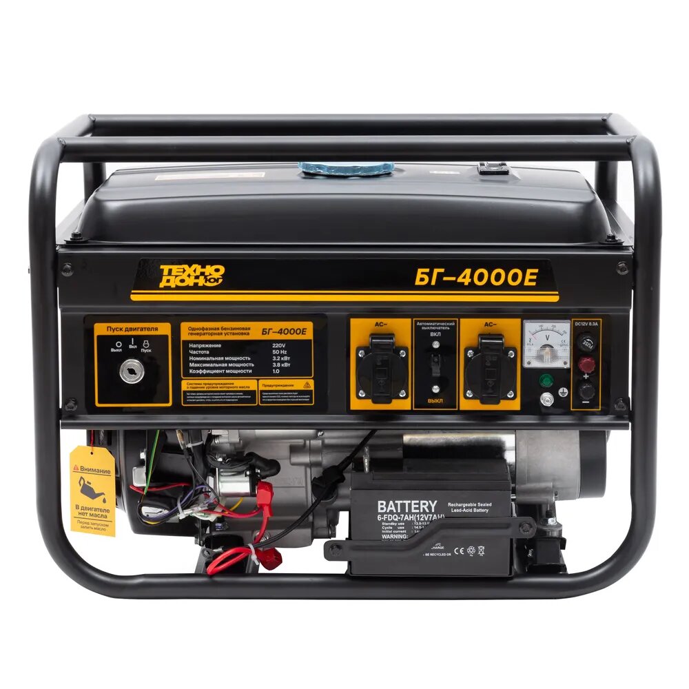 С точки зрения дизайна, Техно-Дон БГ-4000Е чем-то неуловимо напоминает устройства от немецких "грандов"