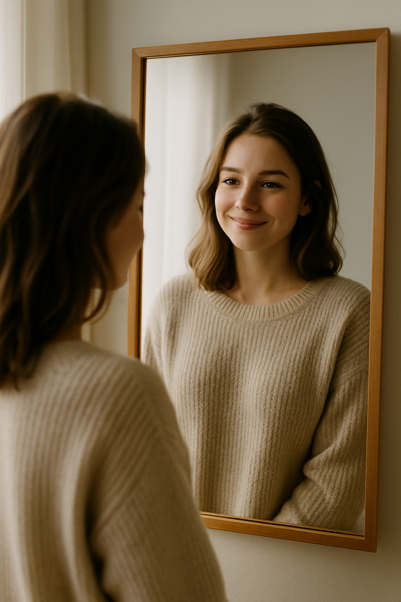 «Ты не должна заслуживать любовь. Ты уже достойна её — просто потому, что ты есть.»