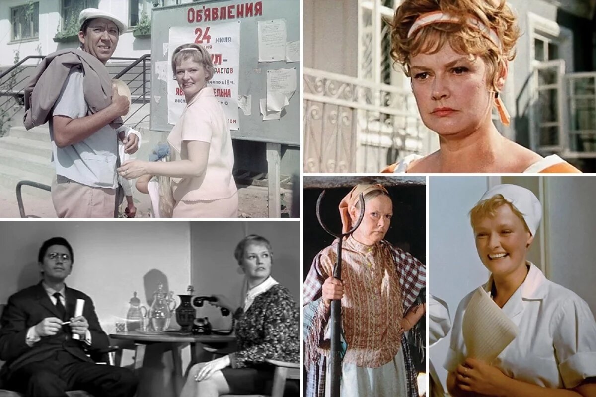    Нина Гребешкова в кино.