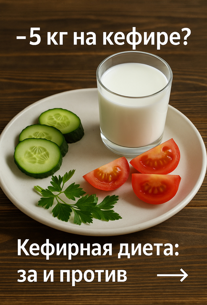 Кефирная диета: за и против