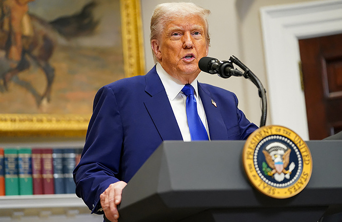    Президент США Дональд Трамп.REUTERS/Nathan Howard