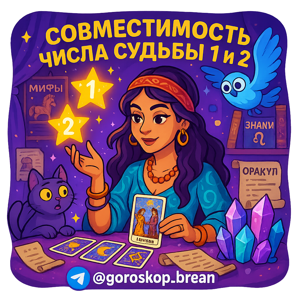    Число судьбы 1 и 2 как творцы баланса в отношениях и личном росте Мария