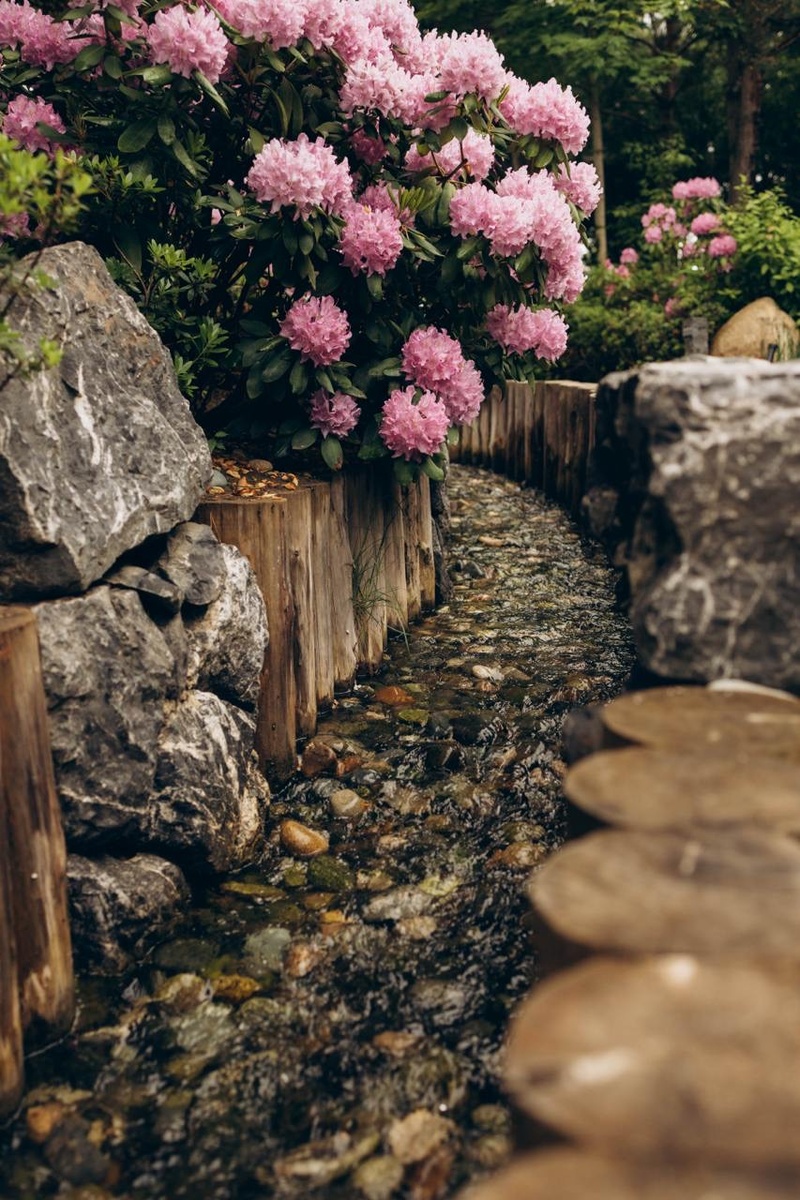 Ручеек в Японском саду