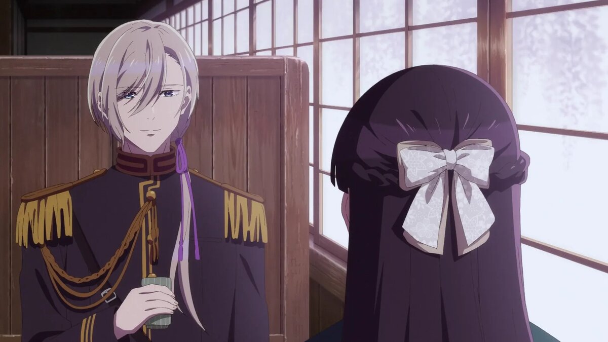 Кадр из аниме «Мой счастливый брак»   📷