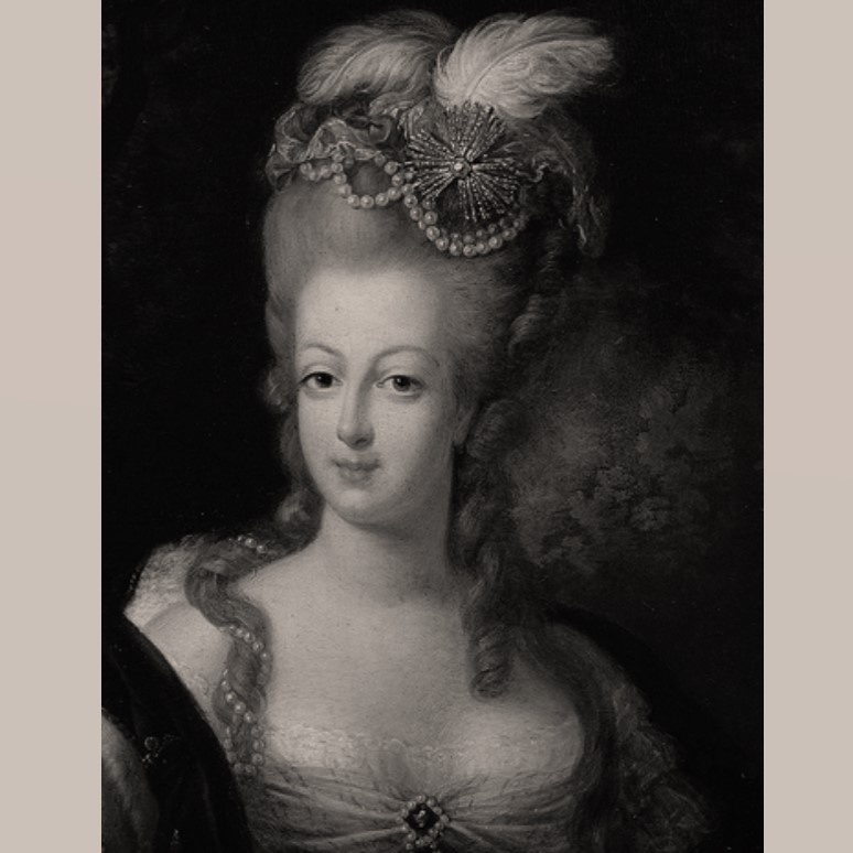 Мария-Антуанетта. Жан-Батист Готье Даготи. 1775 г. Музей Антуана Лекюэра