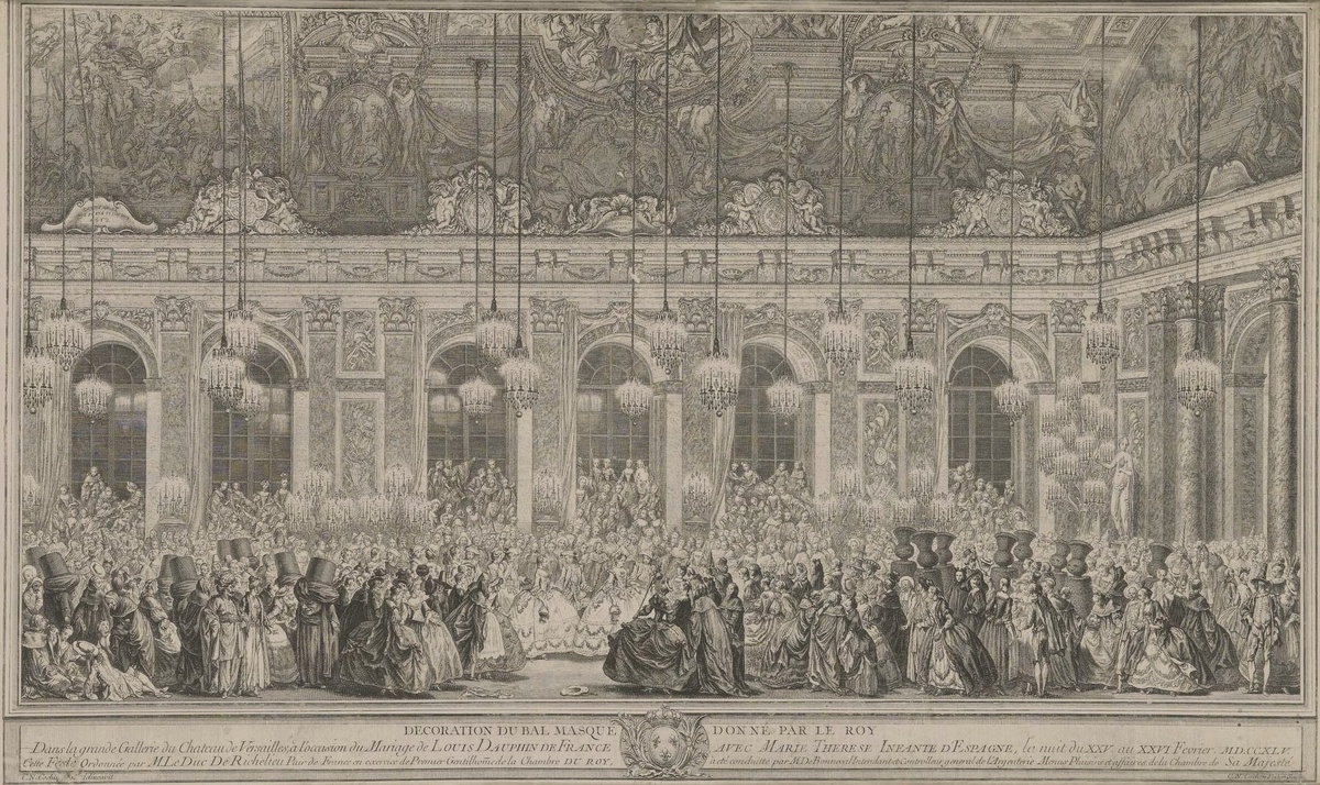 Николя Кошон. Бал. XVIII в.