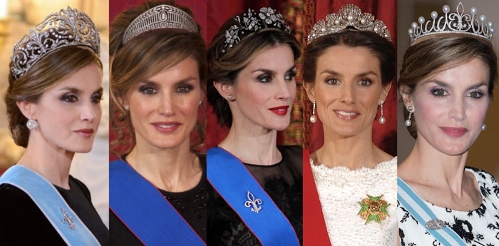 Тиары королевы Летиции
