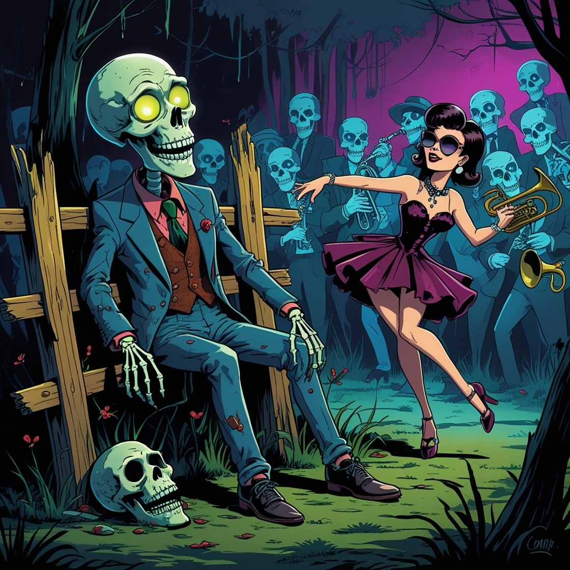 Обложка к нашей песне "Клюква"