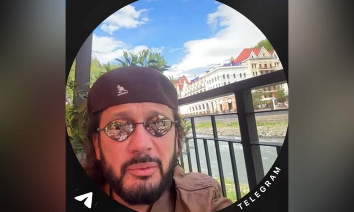    Скриншот видео t.me/Stas_Mikhaylov_Official