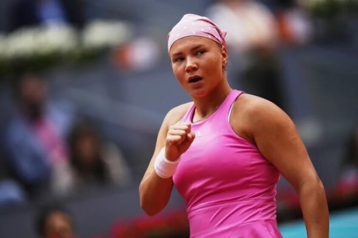    Теннисистка из Самарской области вышла в 1/4 финала турнира в Италии