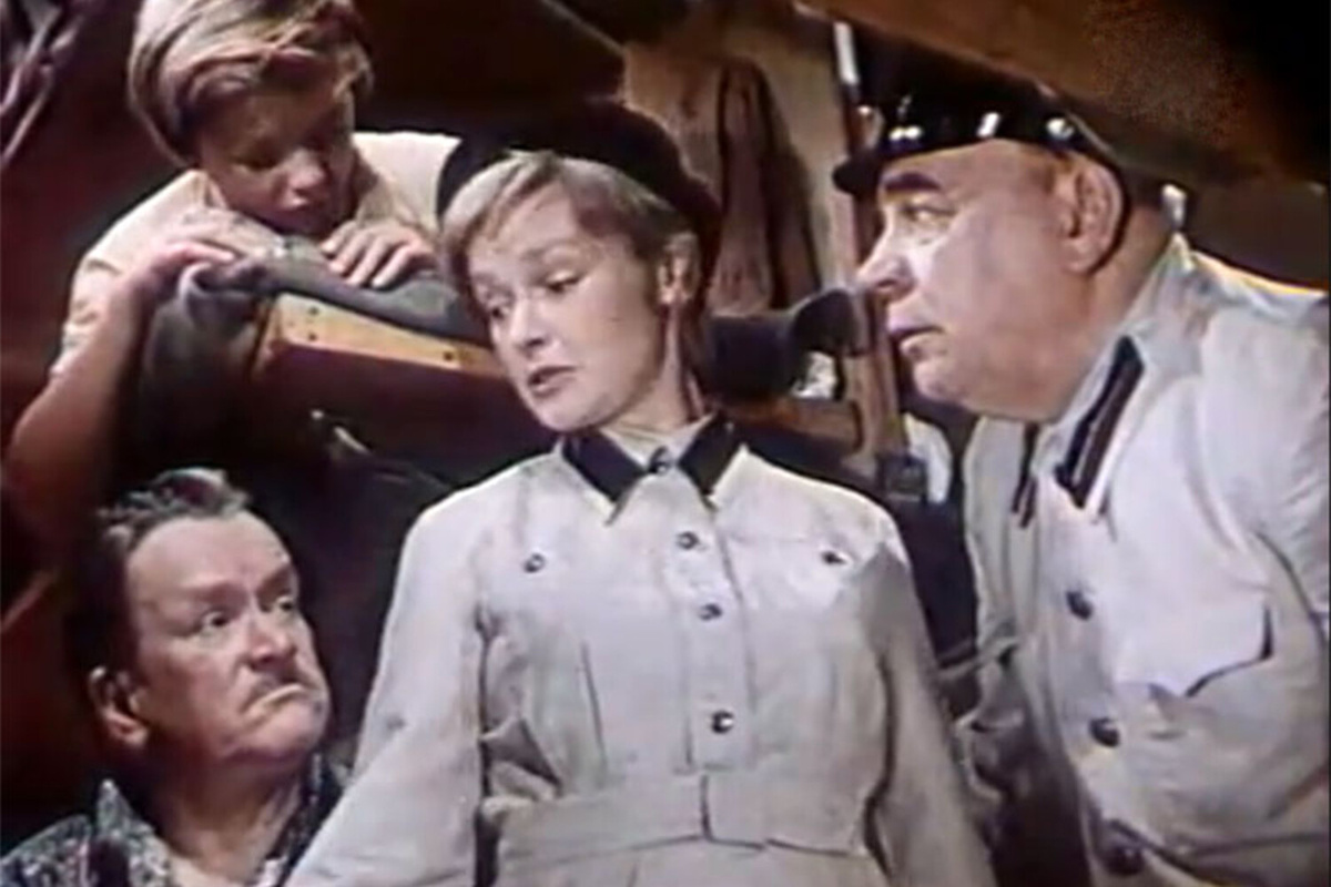 Кадр из фильма «Слепая птица» (1963)    📷