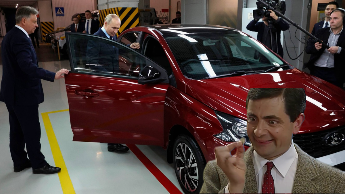 даже содиться не стал в нее