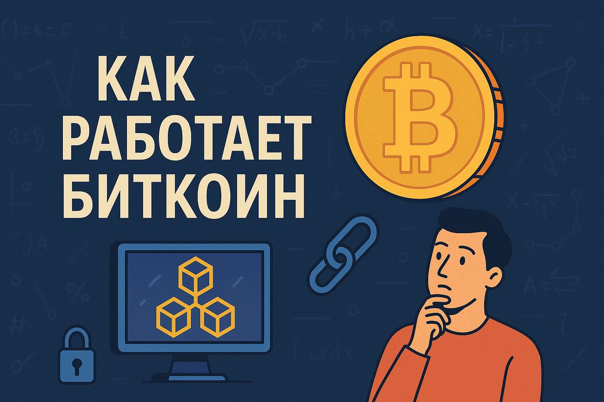 💰 Как работает биткоин: простыми словами о сложной системе
