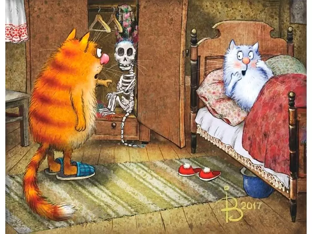 очаровательные коты Рины Зенюк