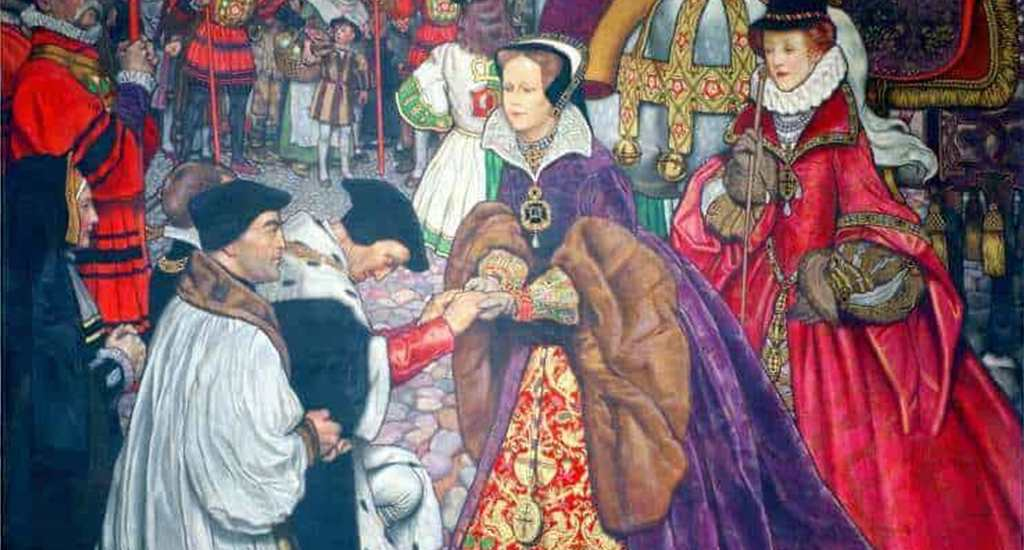 Мария Тюдор в Лондоне