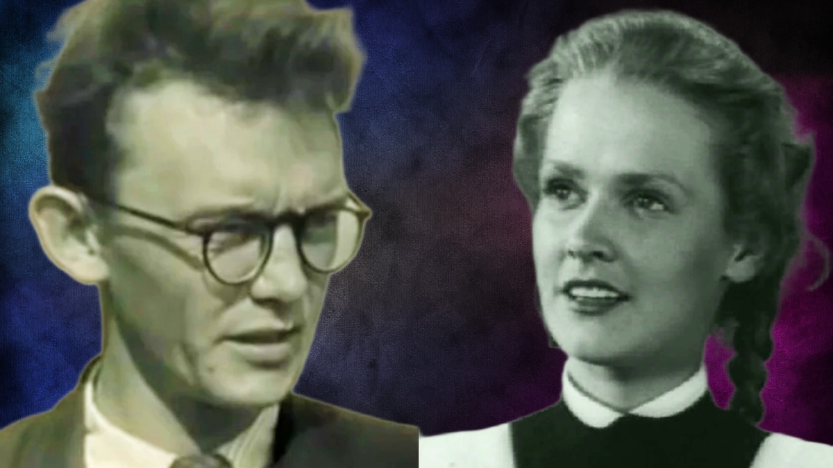 Молодые Леонид Гайдай и Нина Гребешкова