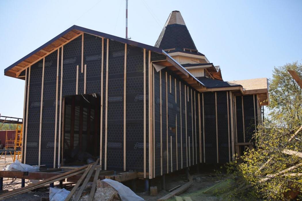 Новую церковь строят в Пскове
Фото: ПАИ