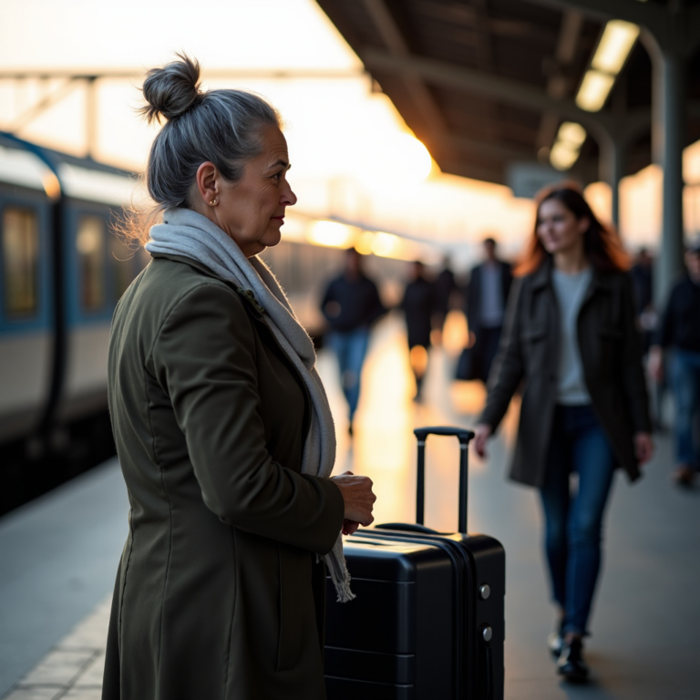    Мать смотрела на дочь с удивлением — та приехала без внука, но с чемоданом blogmorozova