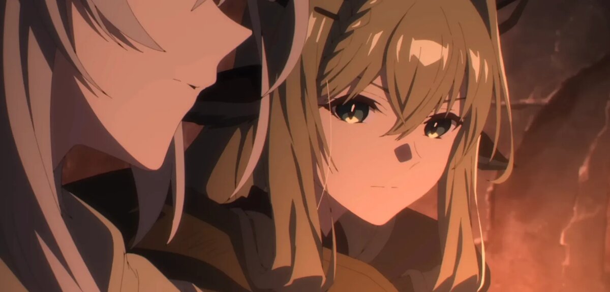 Кадр из трейлера аниме «Аркнайтс: Восстание из пепла»   📷