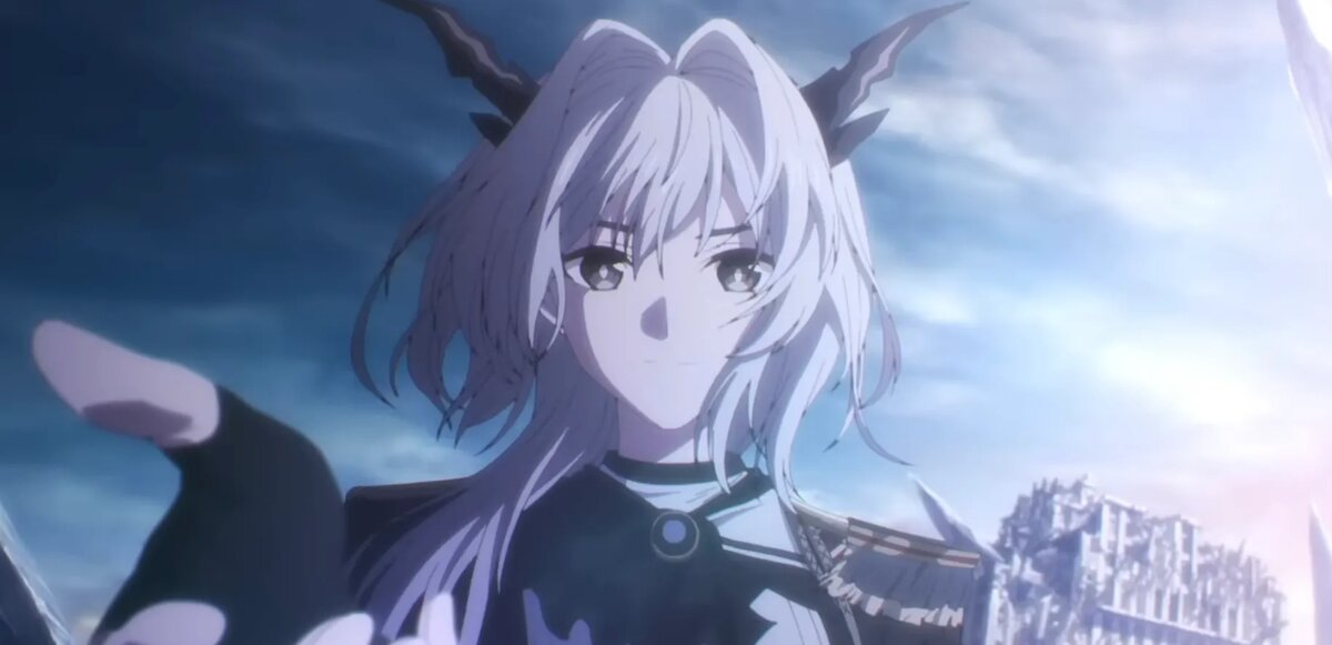 Кадр из трейлера аниме «Аркнайтс: Восстание из пепла»   📷