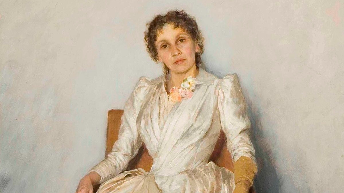 Потрет Софьи Кувшинниковой, автор - Левитан