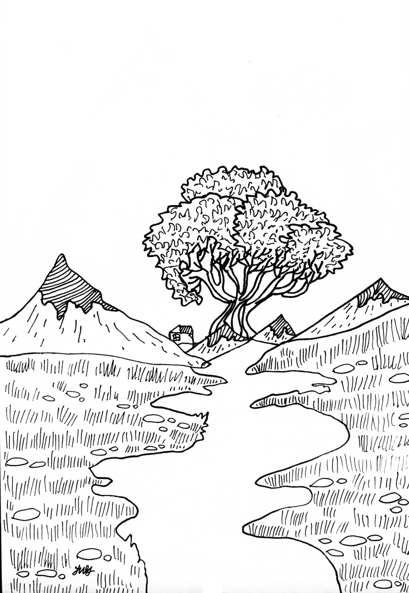 Работа из скетчбука: City stories vol. 1