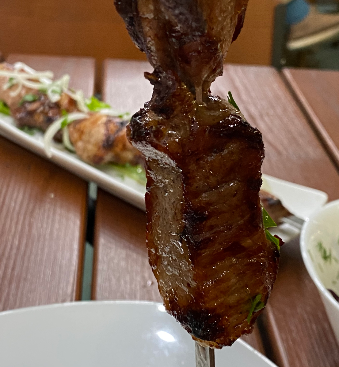 Вкусный шашлык в Грузии ищите в ресторане «Мимино» в Ахалцихе 