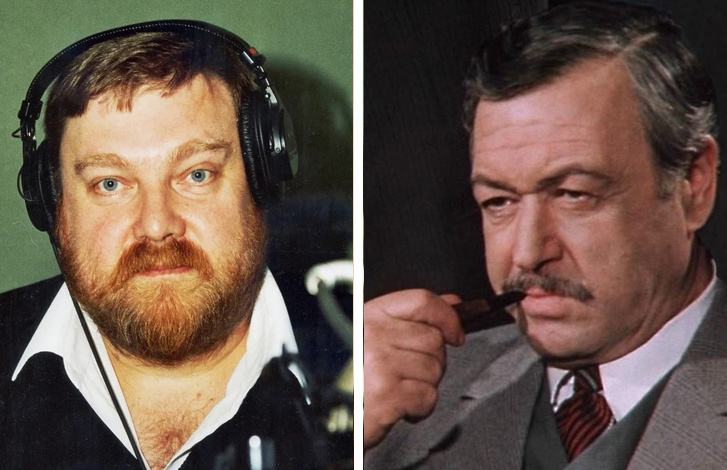 Андрей Ярославцев. Справа Ефим Копелян