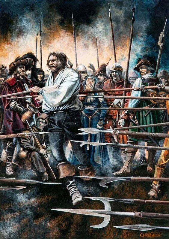 Казнь пиками графа Людвига фон Гельфенштайна