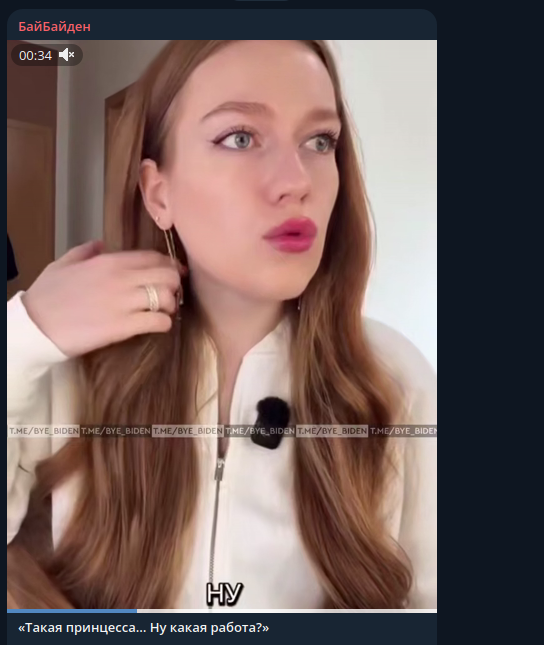    Фото: скриншот Telegram/"БайБайден"