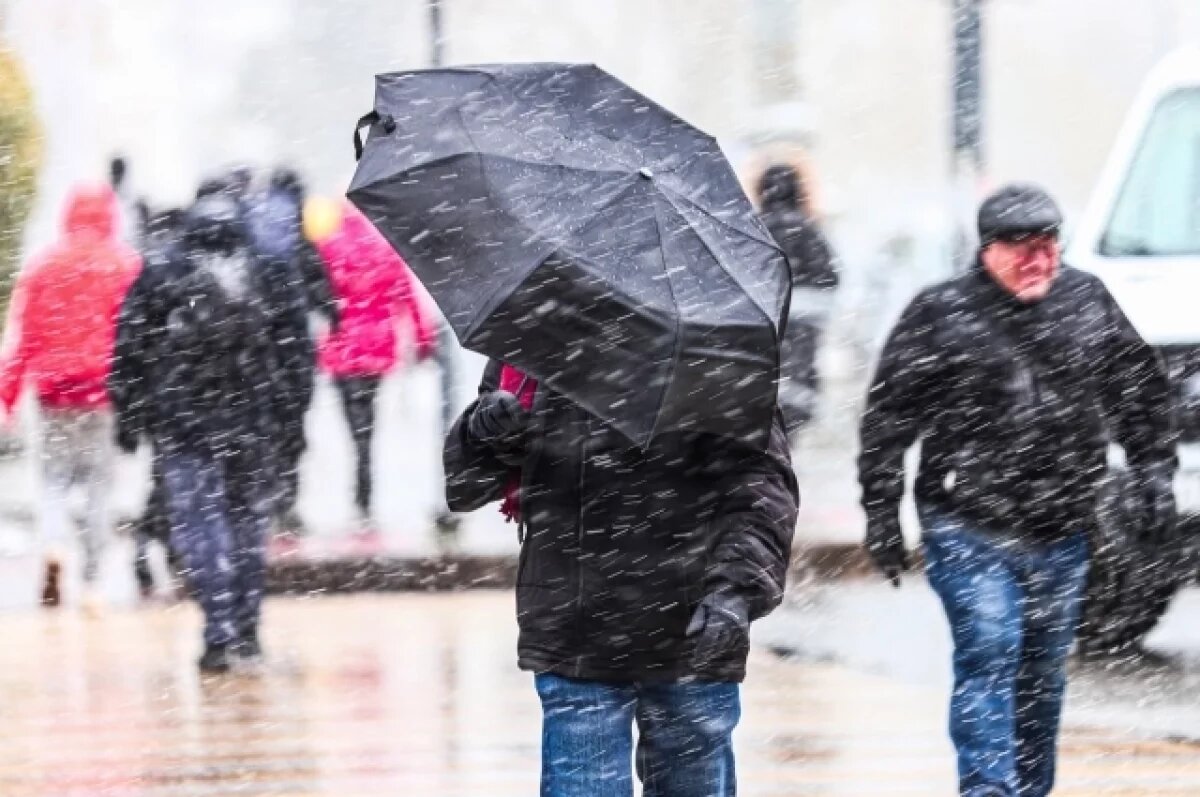    Омичам пообещали дождливый и пасмурный вторник