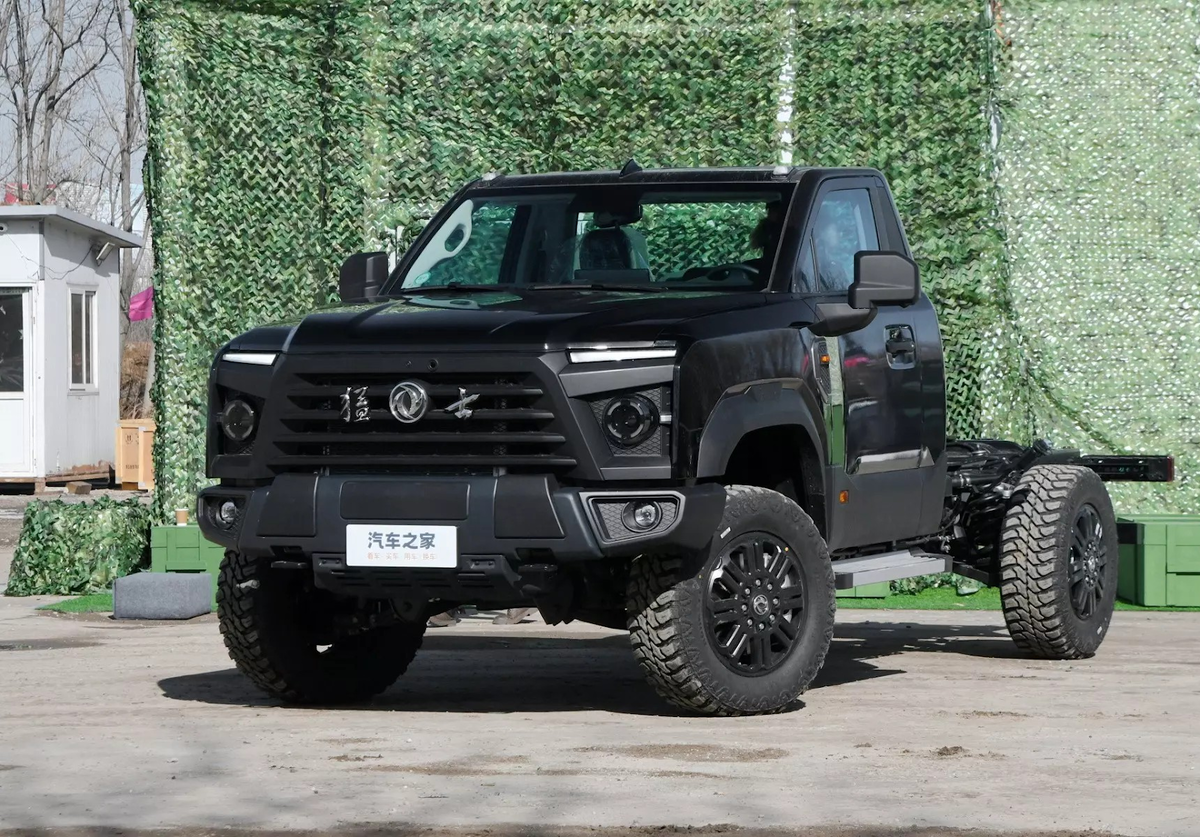 Дебют шасси новой модели в Китае