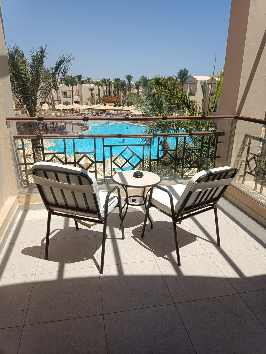 Вид С балкона нашего номера