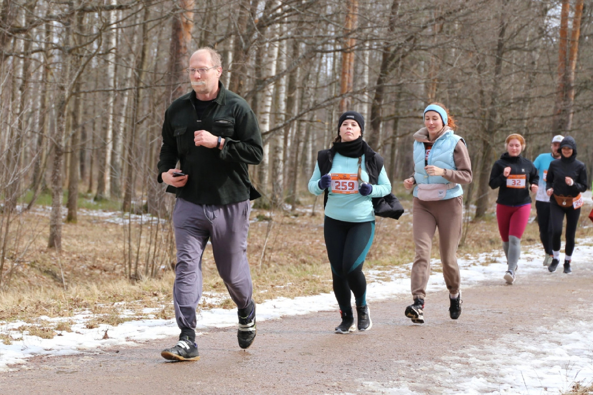 Кросс в Петергофе. 