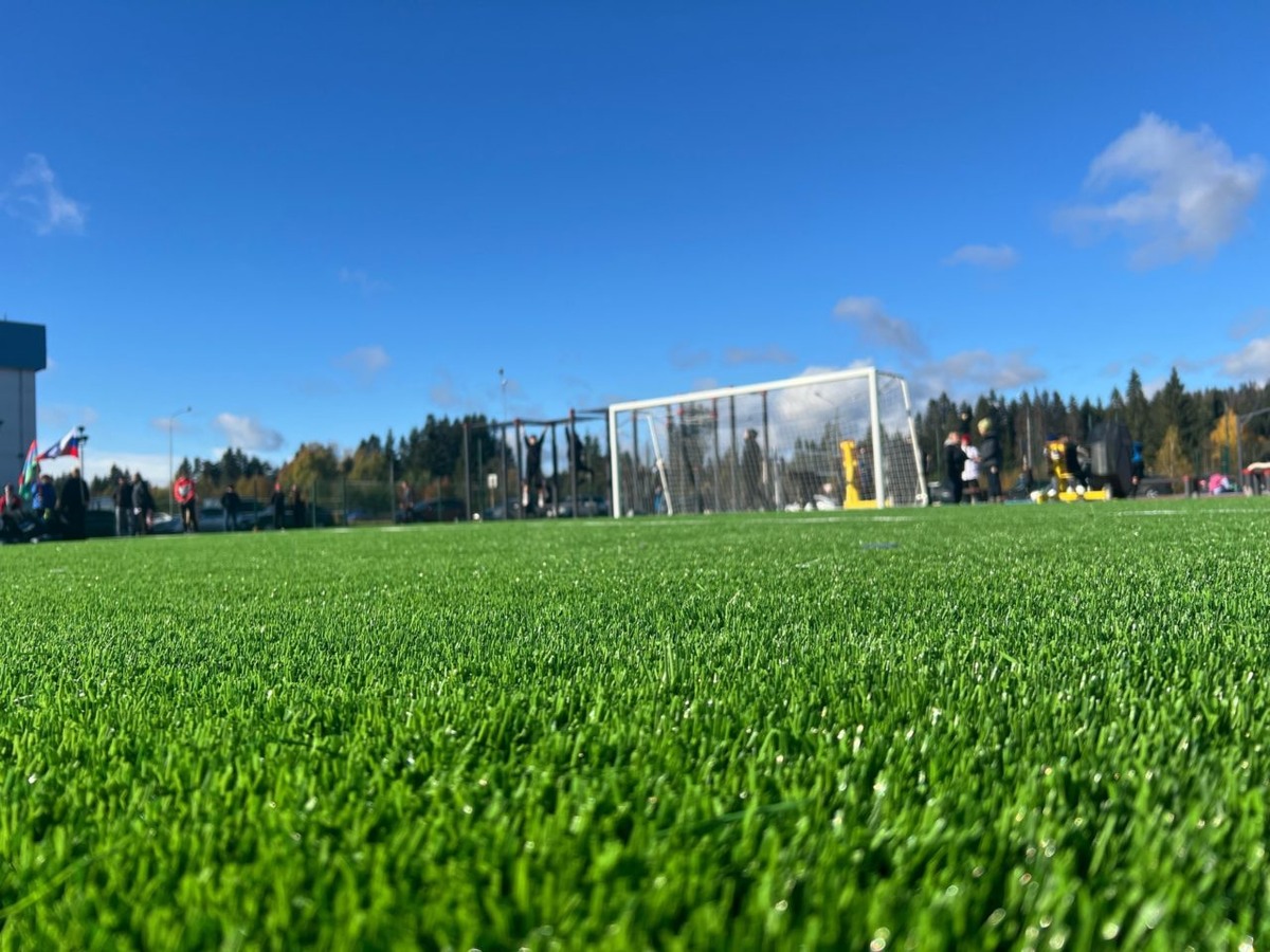    Спорткомплекс с «умной» тренажерной площадкой открыли в Лахденпохье. Фото: "Республика"/Илья Лапухин